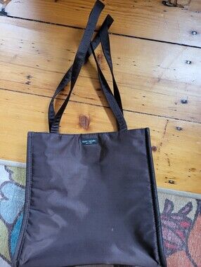 Vintage Kate Spade Bag, Brown Nylon